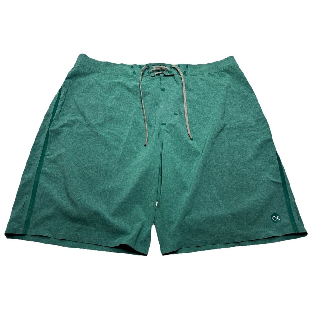 Men's Outerknown Apex Board Shorts 9" Size 36 Teal